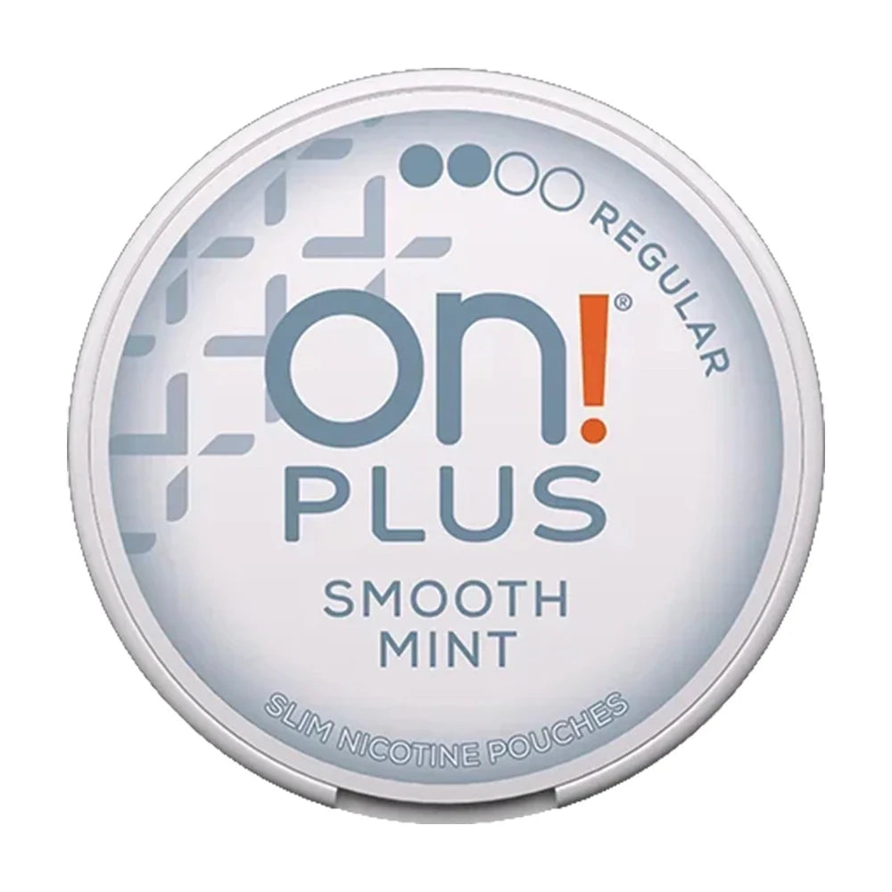 On! Plus Smooth Mint Slim Regular 2/4 6mg