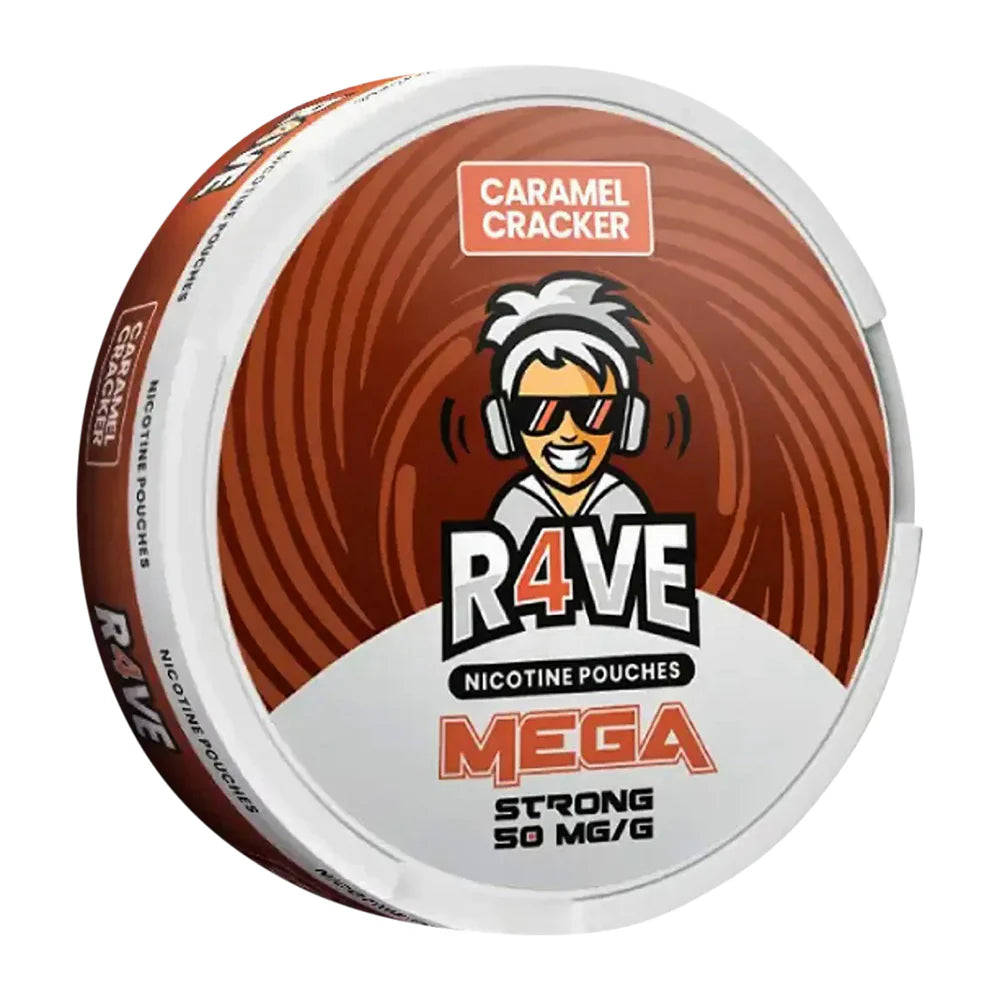Rave Caramel Cracker Slim Mega 50mg 25mg