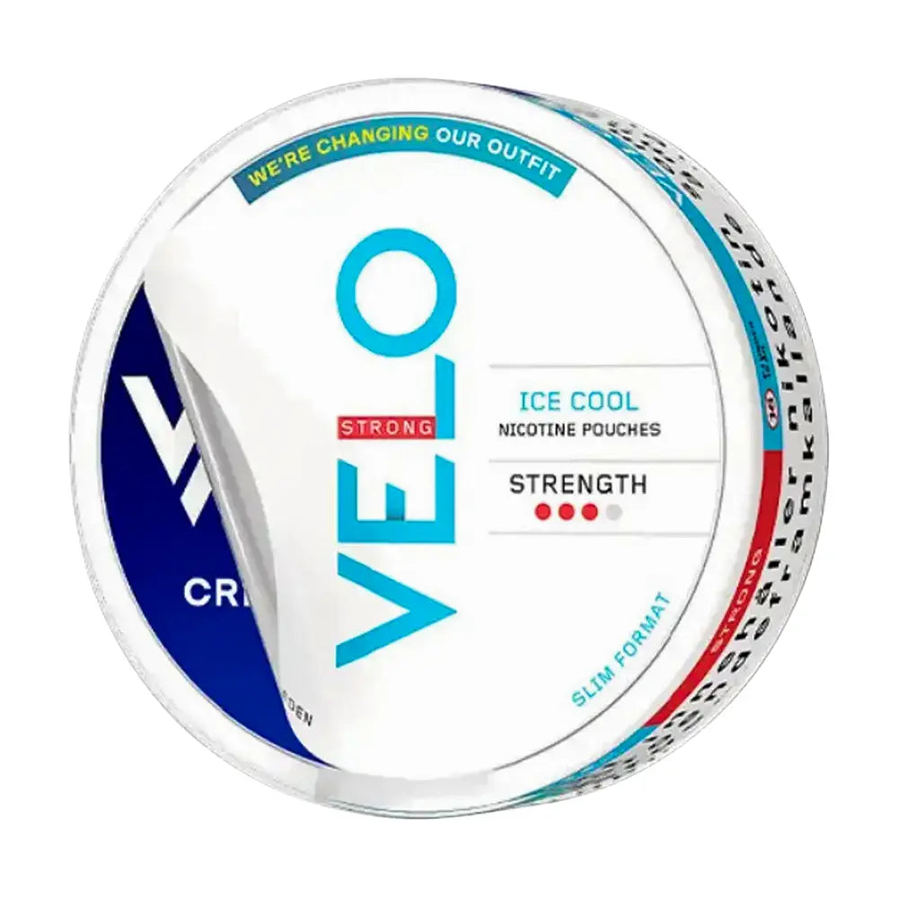 Velo Crispy Peppermint Slim Strong 3/4 10mg