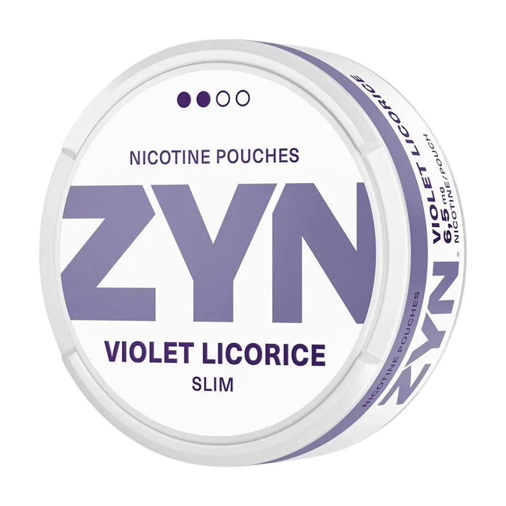 ZYN Violet Licorice Slim Dry 2/4 6.5mg