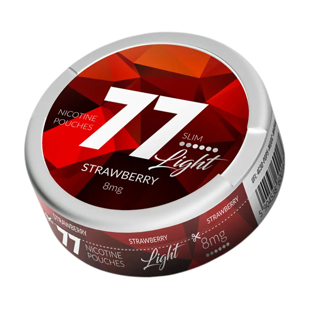 77 Strawberry Slim Light 2/6 8mg 4mg