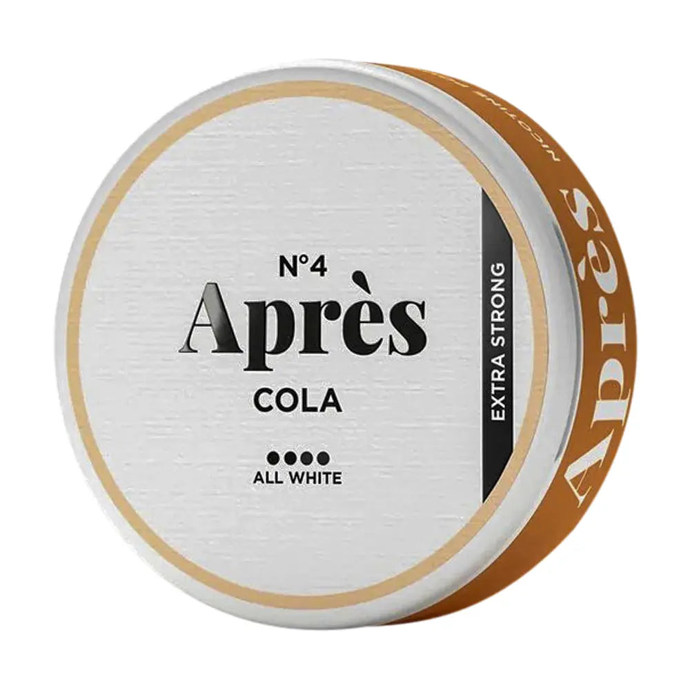 Apres All White No. 4 Cola Slim Wet No. 4 Extra Strong 4/4 10mg