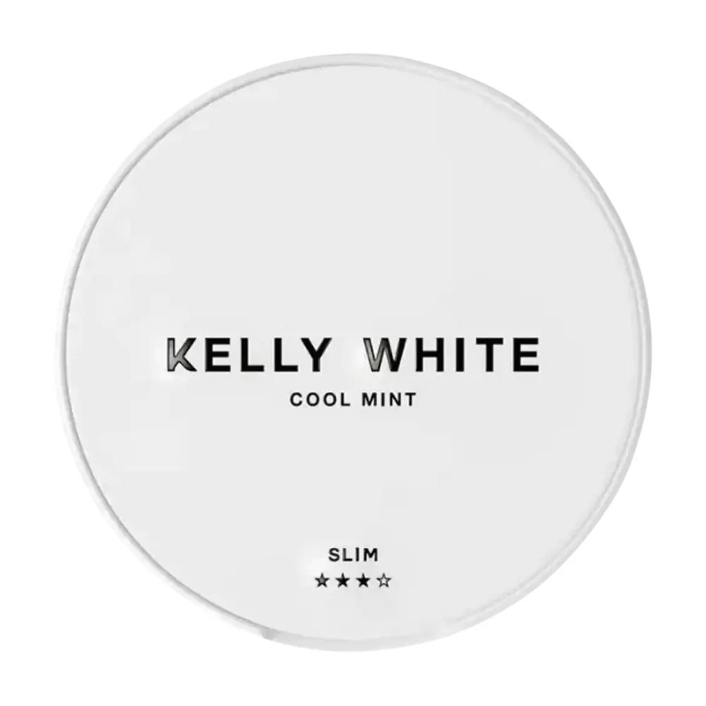 Kelly White Cool Mint Slim 3/4 8.4mg