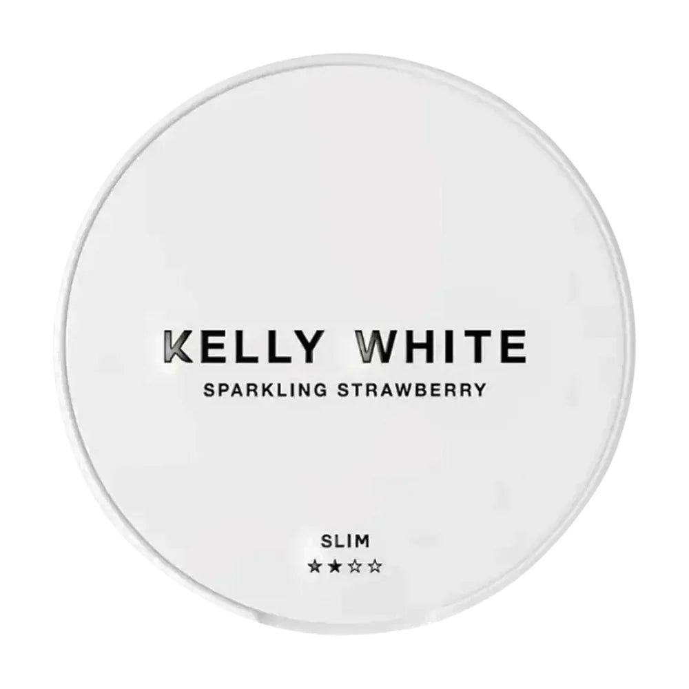 Kelly White Sparkling Strawberry Slim 2/4 6mg