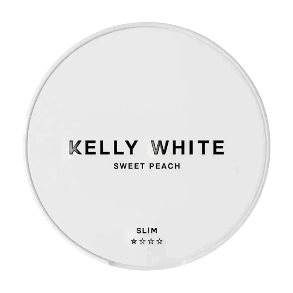 Kelly White Sweet Peach Slim 1/4 4mg