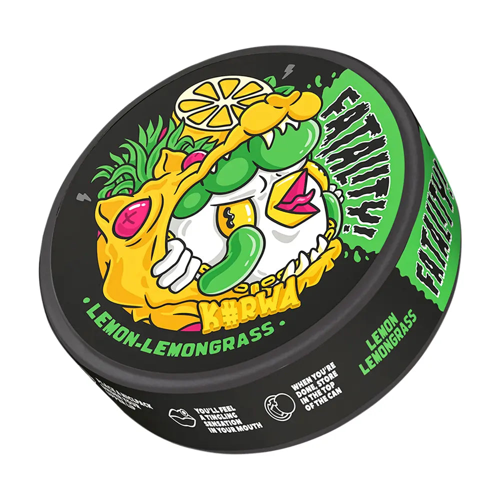Kurwa Fatality Lemon Lemongrass Slim 36mg