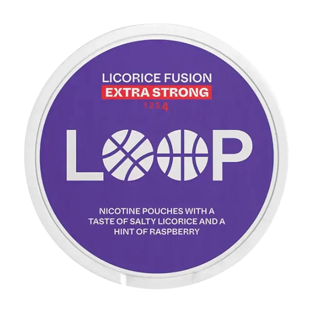 Loop Licorice Fusion Slim Extra Strong 4/4 12.5mg