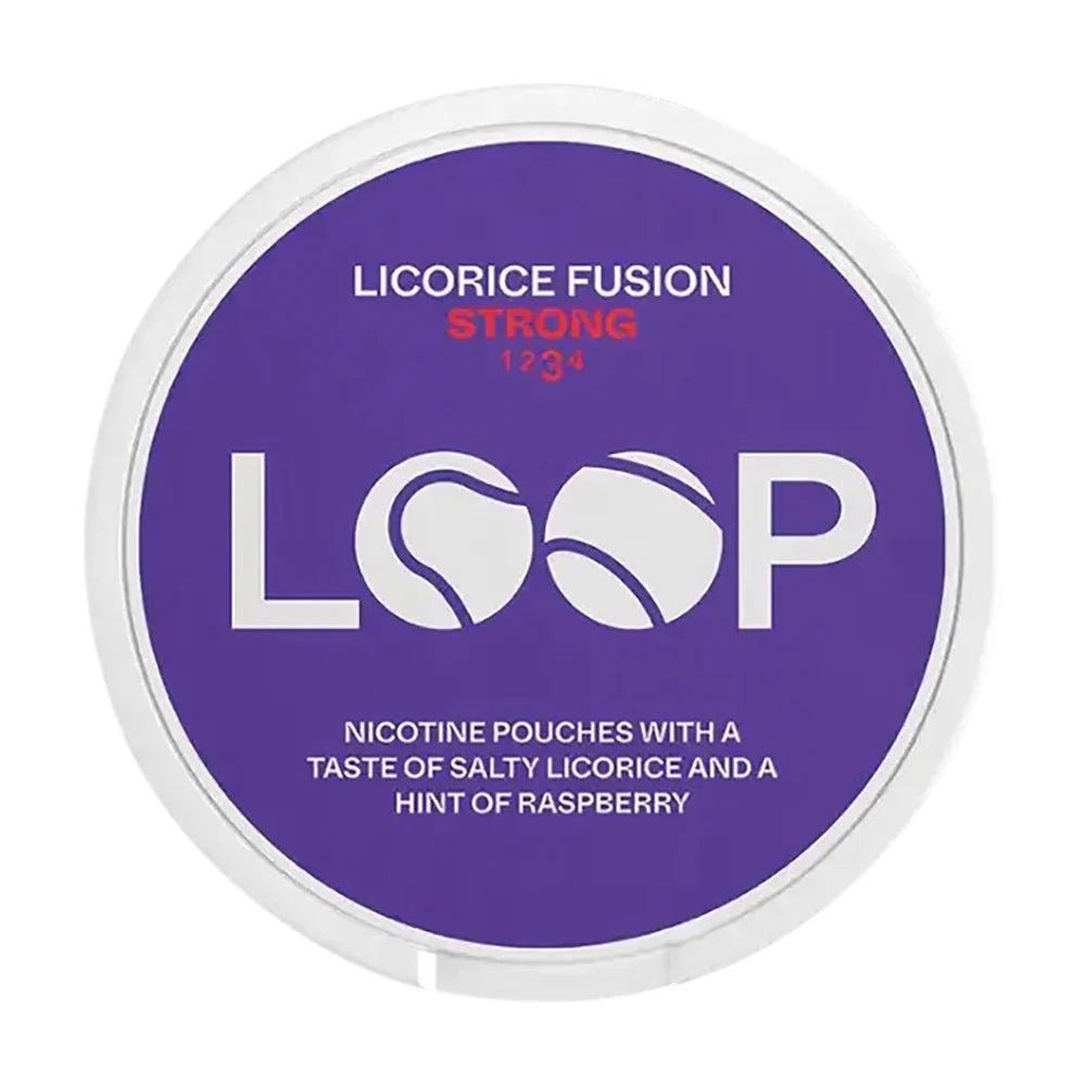Loop Licorice Fusion Slim Strong 3/4 9.4mg