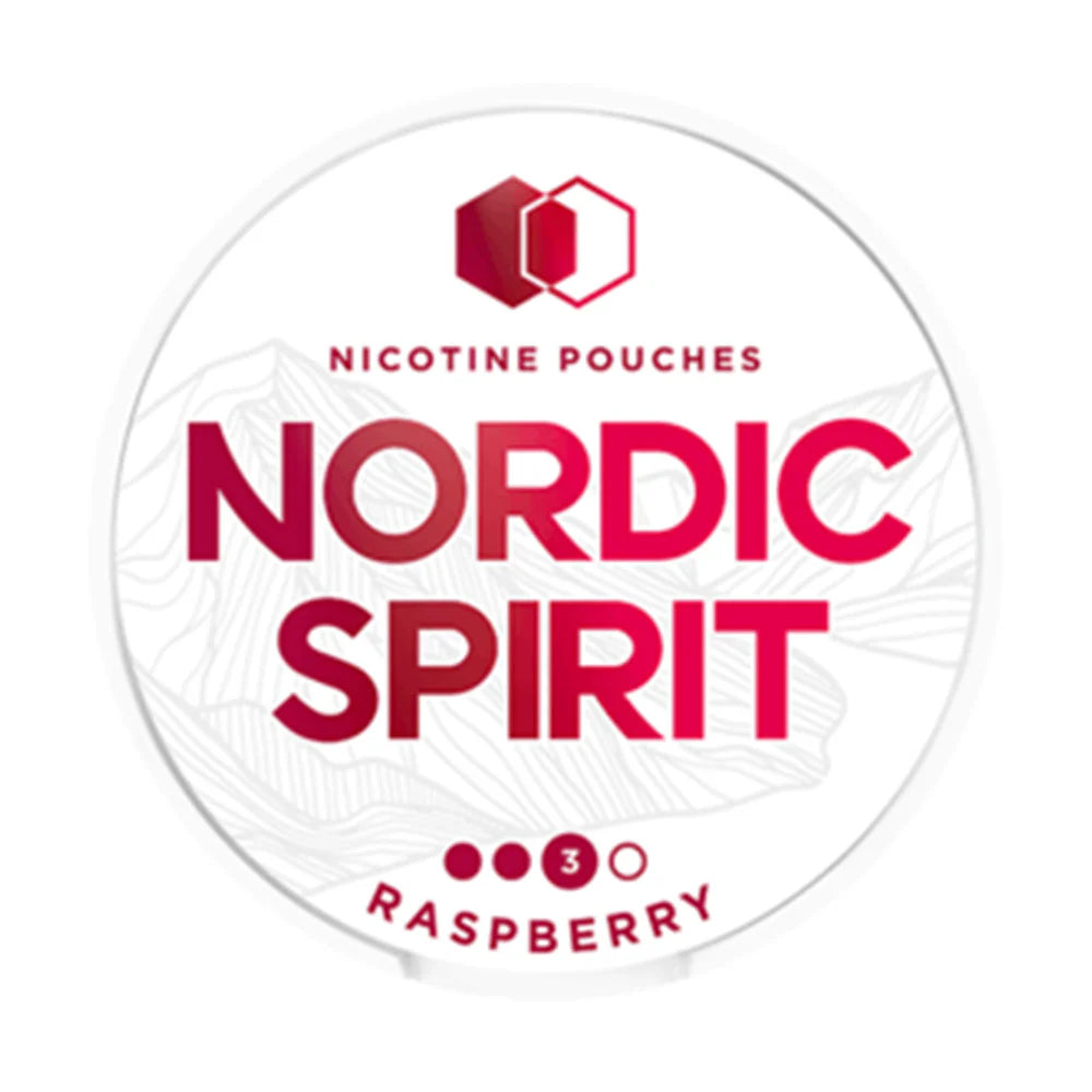 Nordic Spirit Raspberry Slim Strong 3/4 9mg