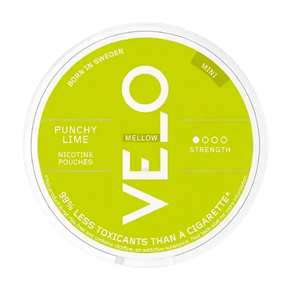 Velo Punchy Lime Mini Mellow 1/4 5mg