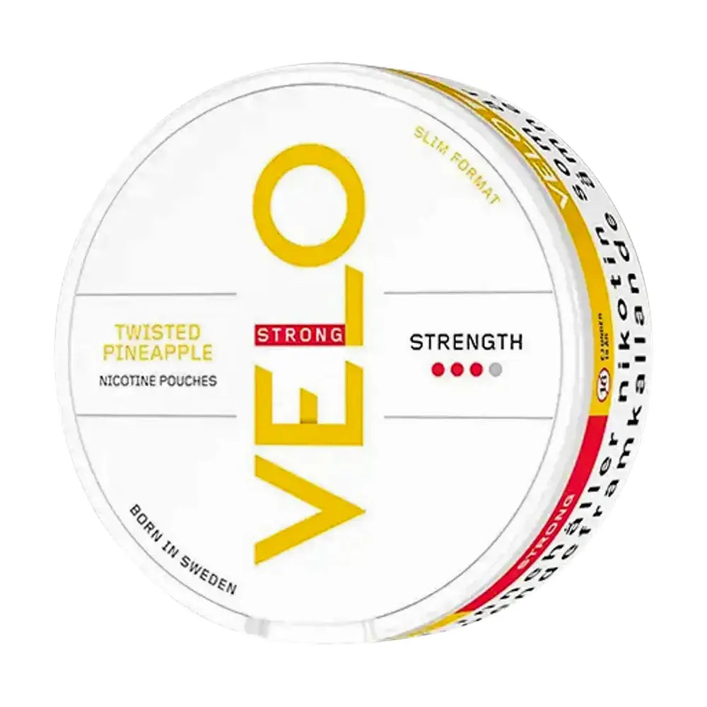 Velo Twisted Pineapple Slim Strong 3/4 10mg