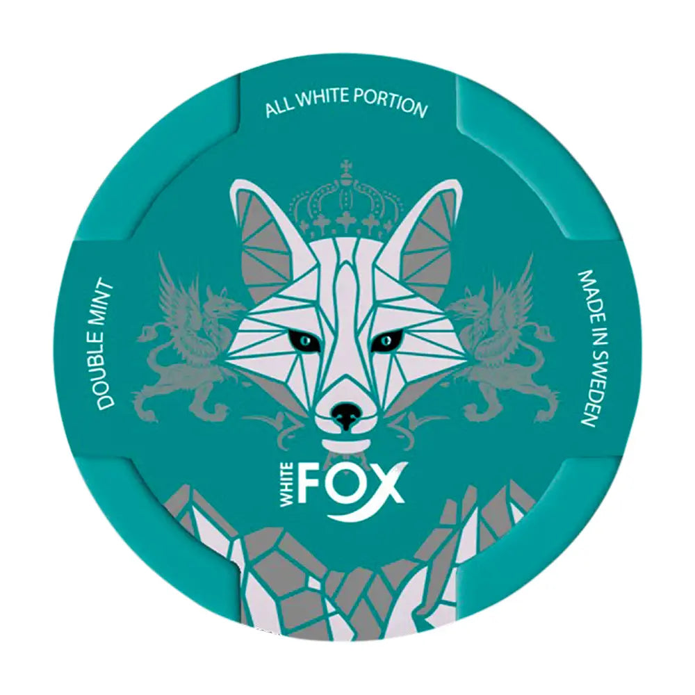 White Fox All White Portion Double Mint Tight 12mg