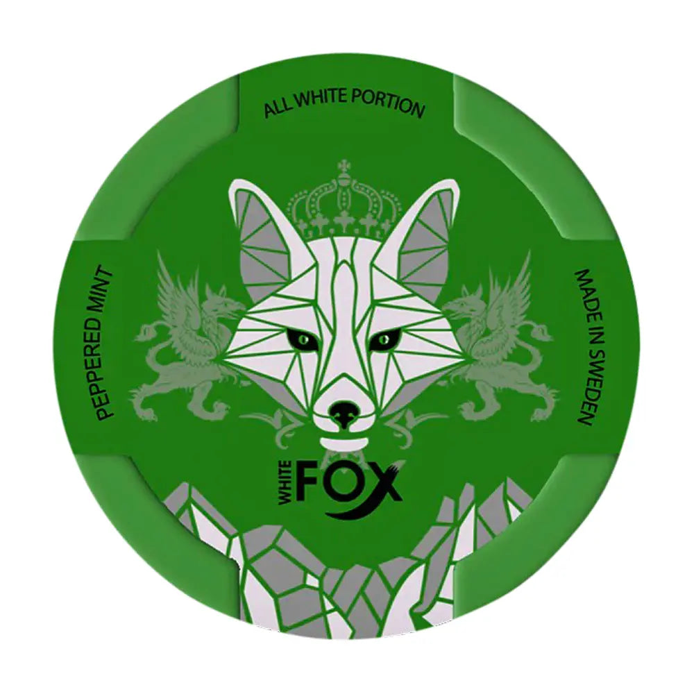 White Fox All White Portion Peppered Mint Tight 12mg
