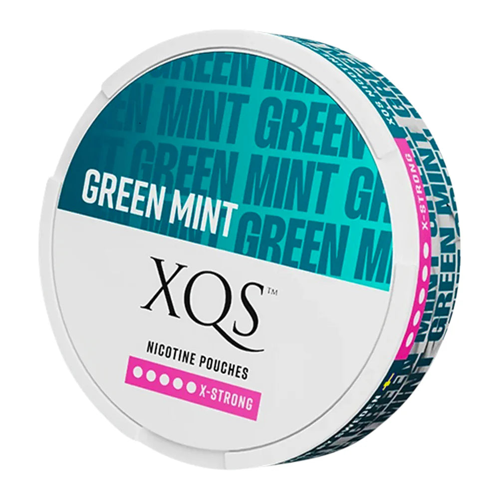 XQS Green Mint Slim X-Strong 5/5 9.5mg